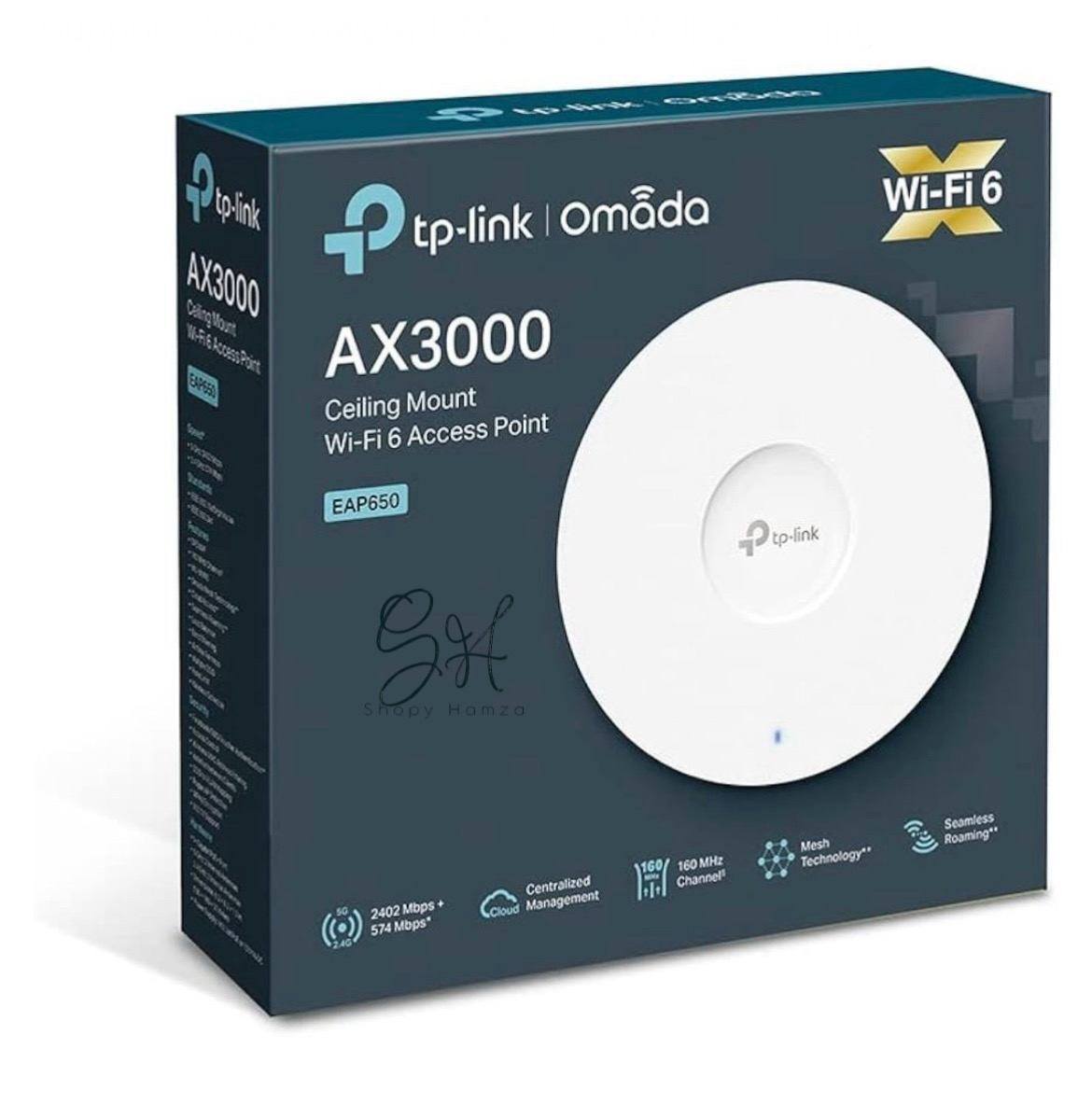 TPLink EAP650 - Point d'accès Wi-Fi Dual Band AX3000